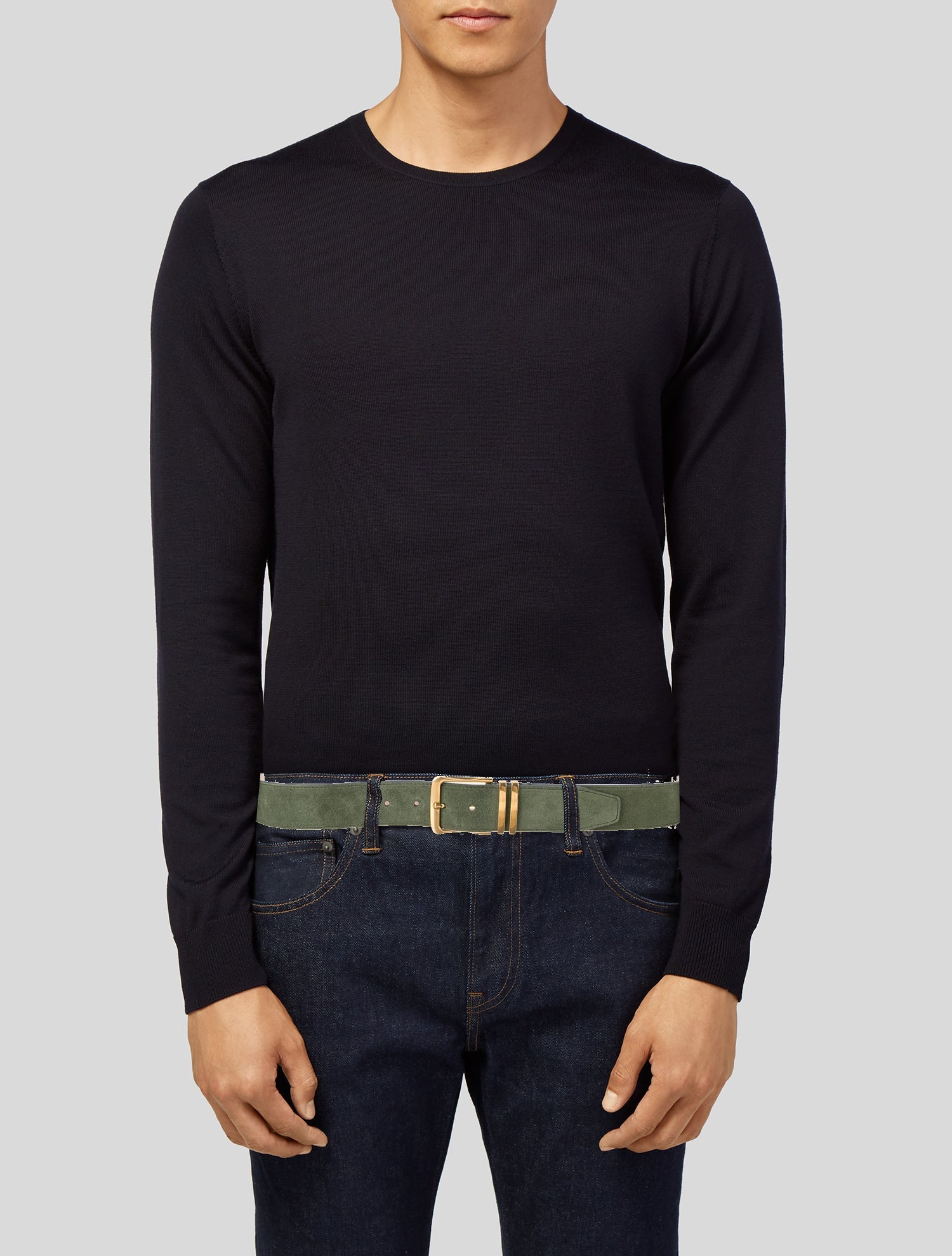 Bally Suede Belt w/ Tags
