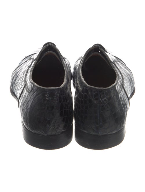 Bally Alligator Oxfords
