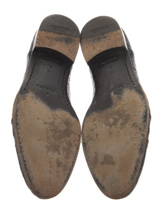 Bally Alligator Oxfords