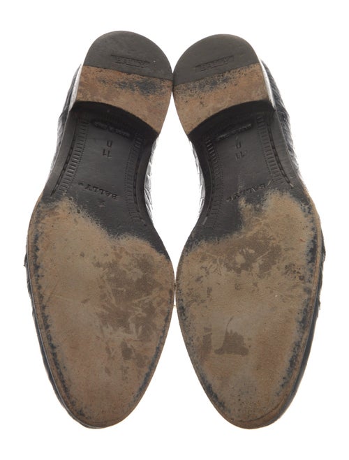 Bally Alligator Oxfords