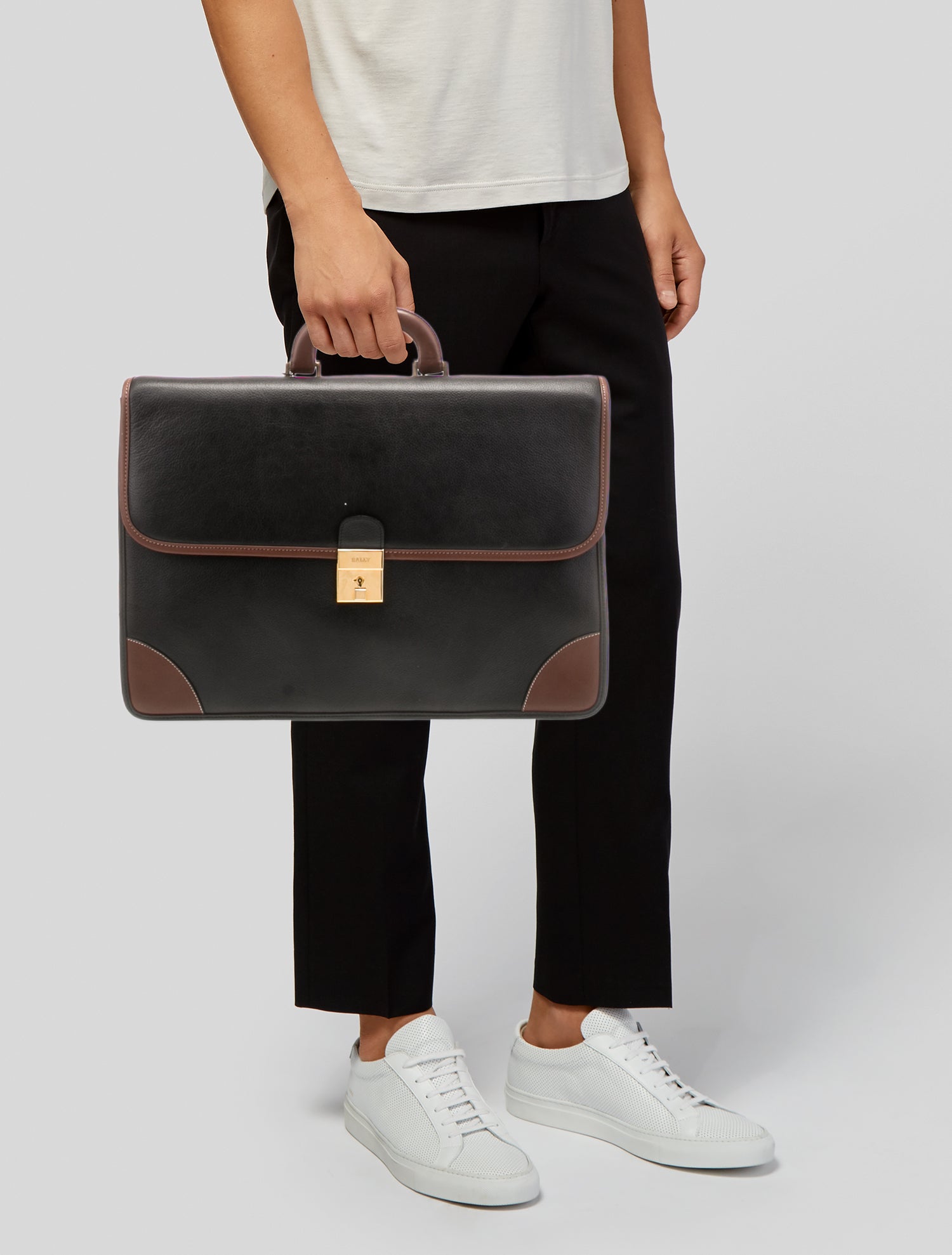Bally Leather Briefcase