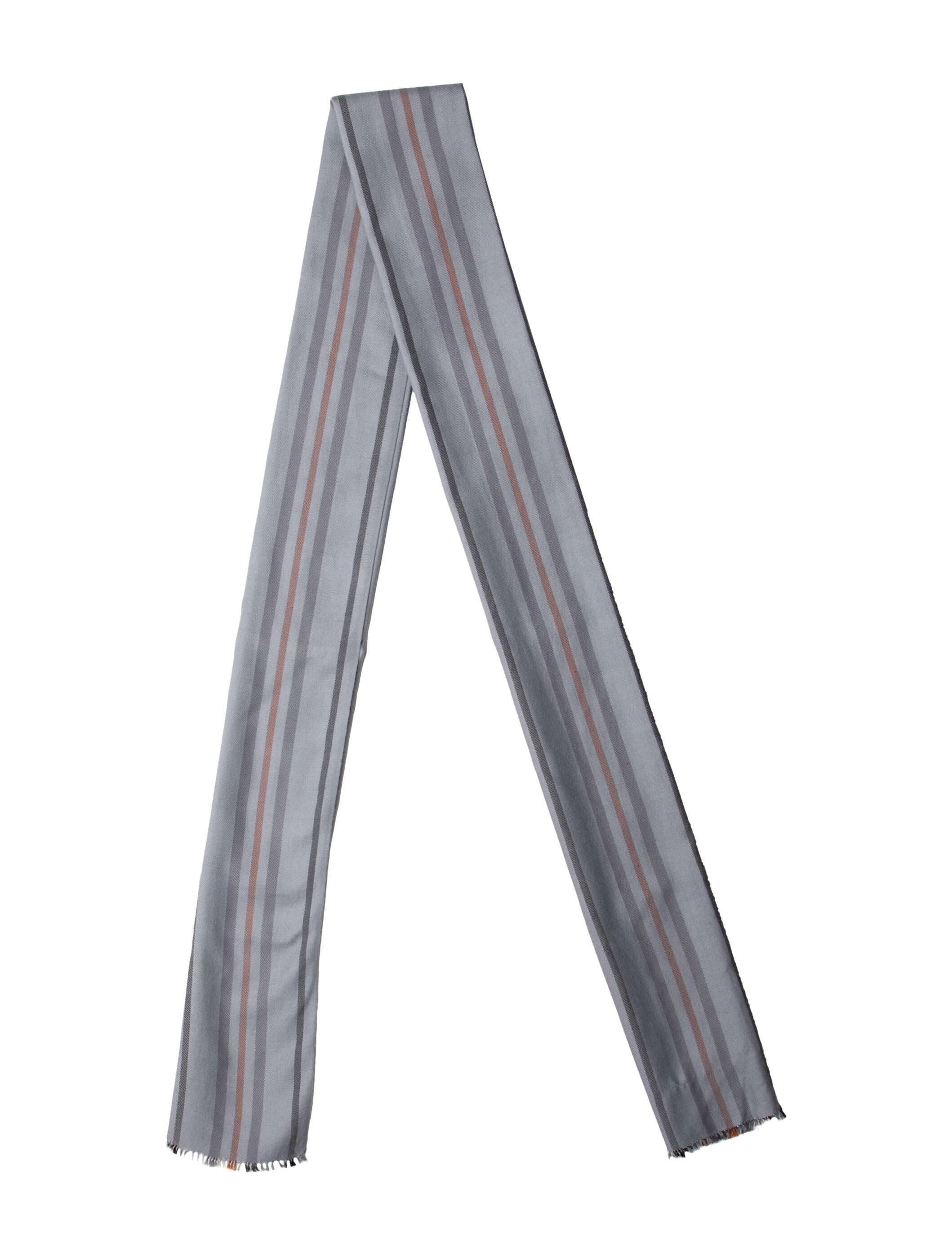 Bally Wool Striped Scarf