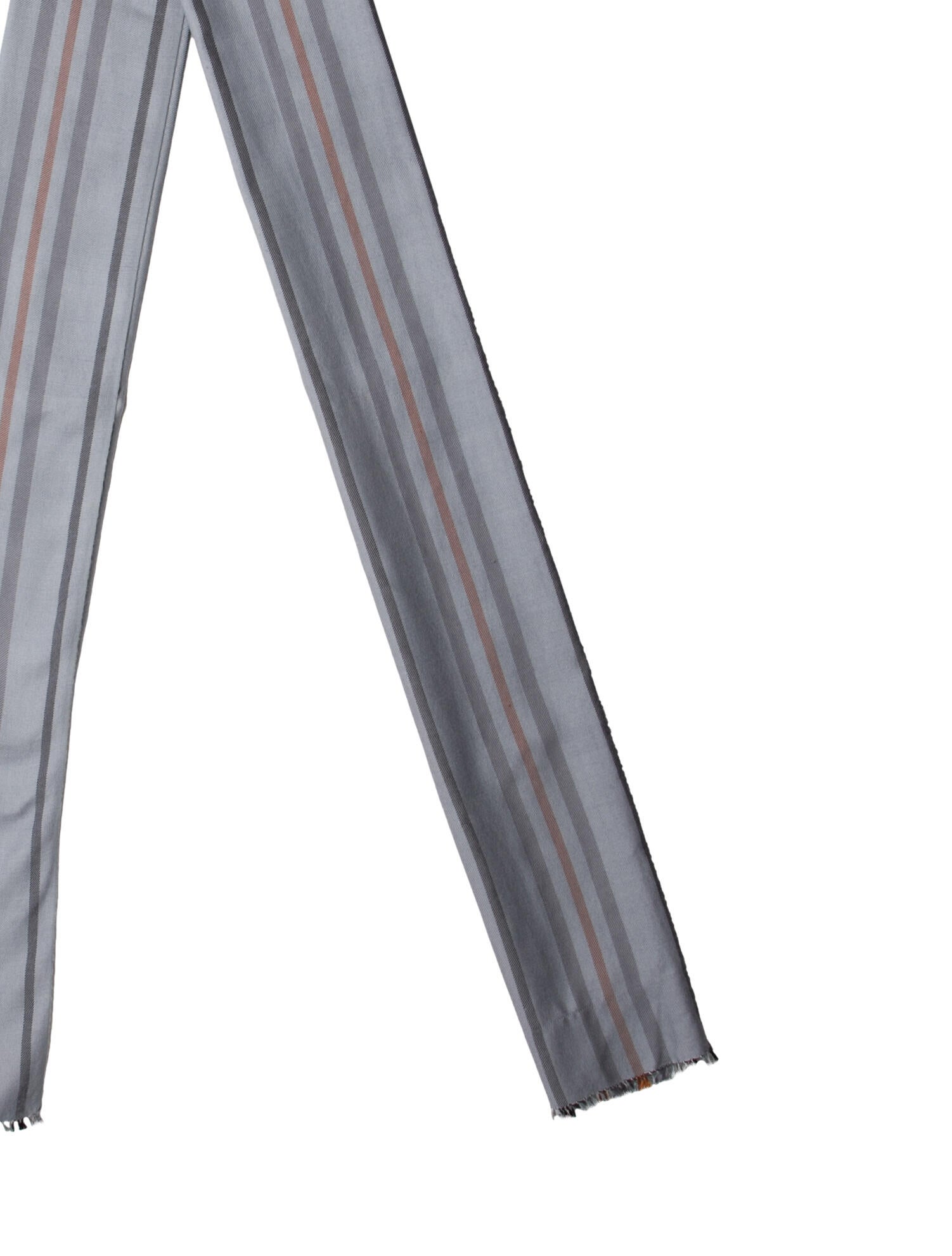 Bally Wool Striped Scarf