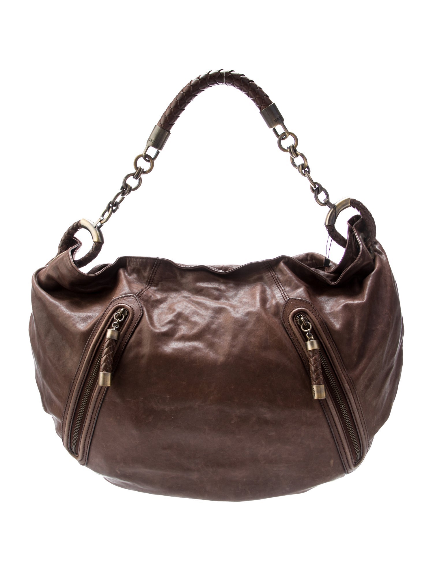 Bally Leather Hobo