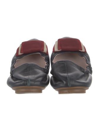 Bally Leather Ballet Flats