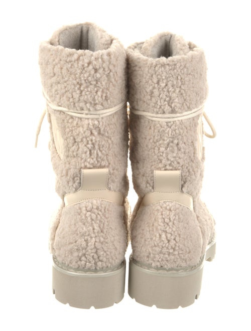Bally Shearling Combat Boots