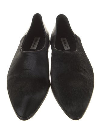 Bally Ponyhair Printed Loafers