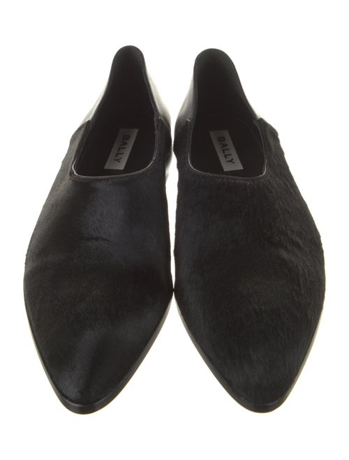 Bally Ponyhair Printed Loafers