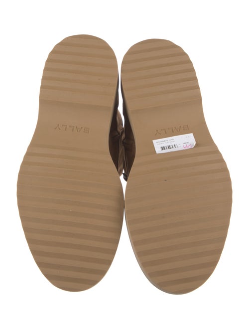 Bally Suede Combat Boots