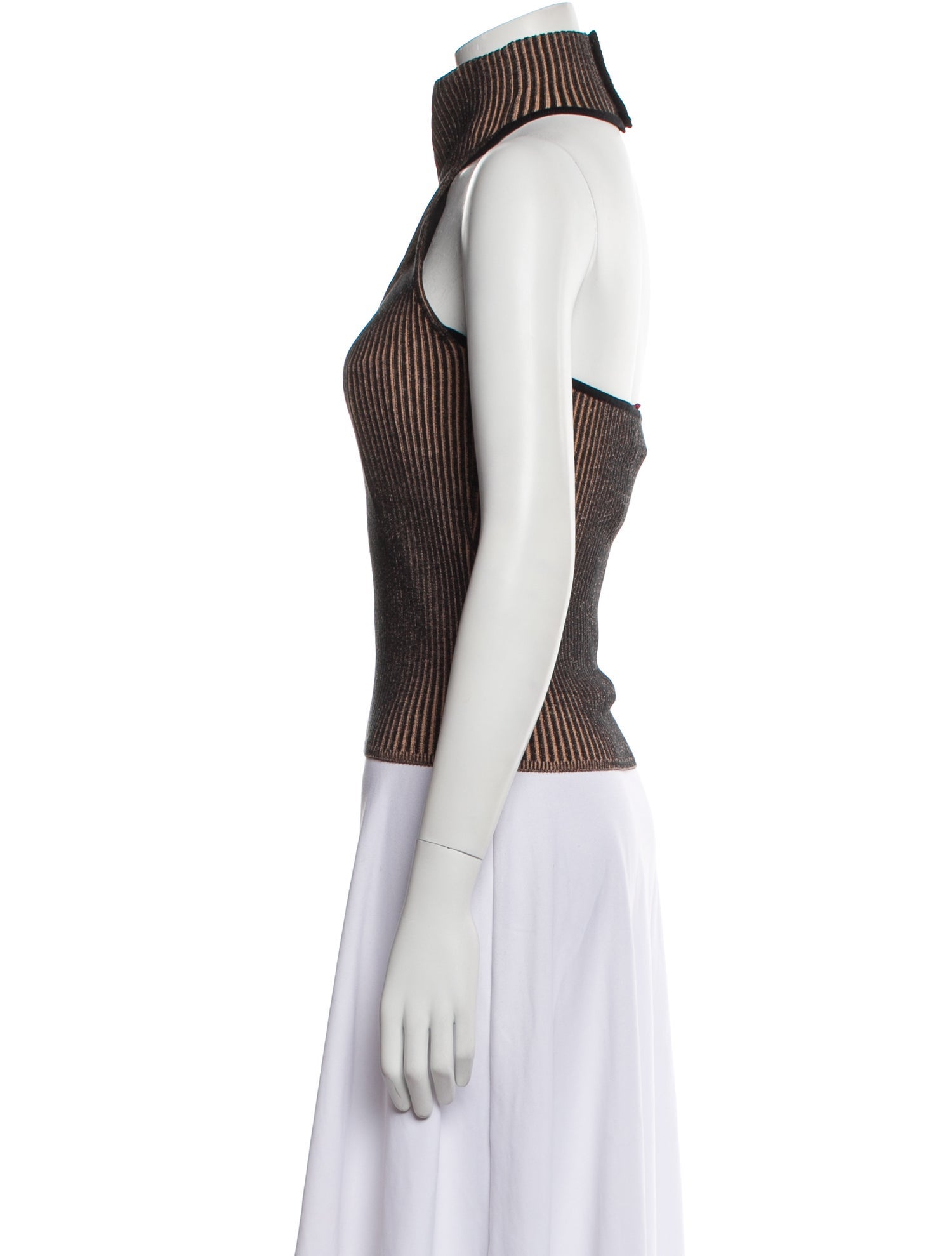 Bally Printed Strapless Crop Top w/ Tags