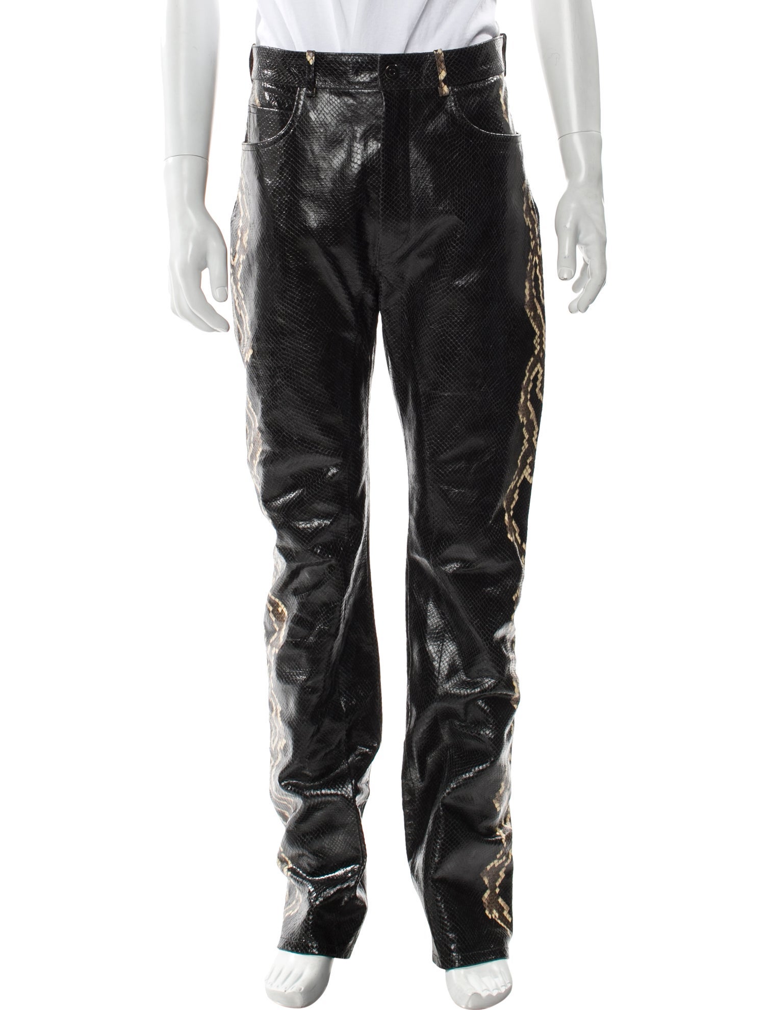 Bally Calf Leather Pants w/ Tags