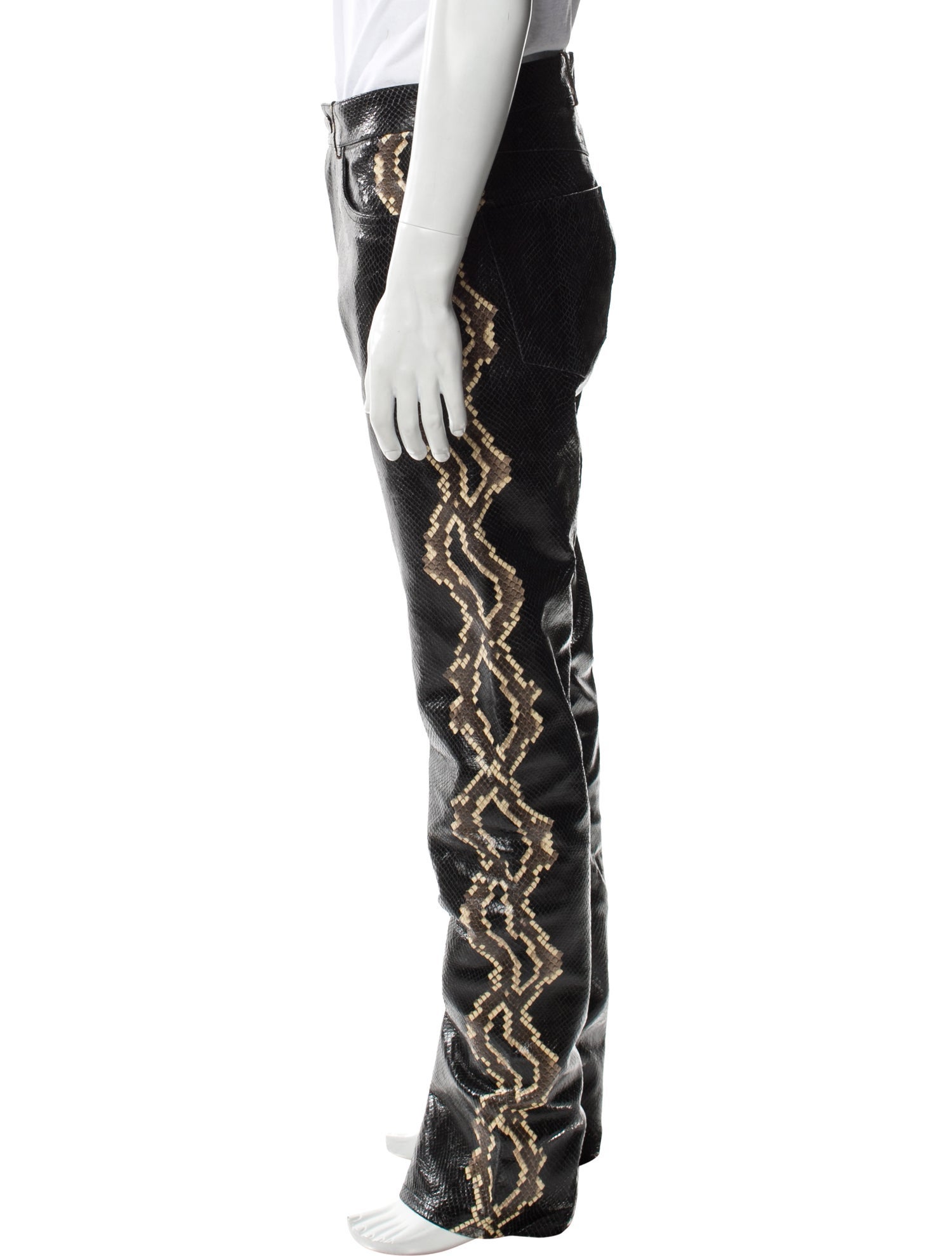 Bally Calf Leather Pants w/ Tags