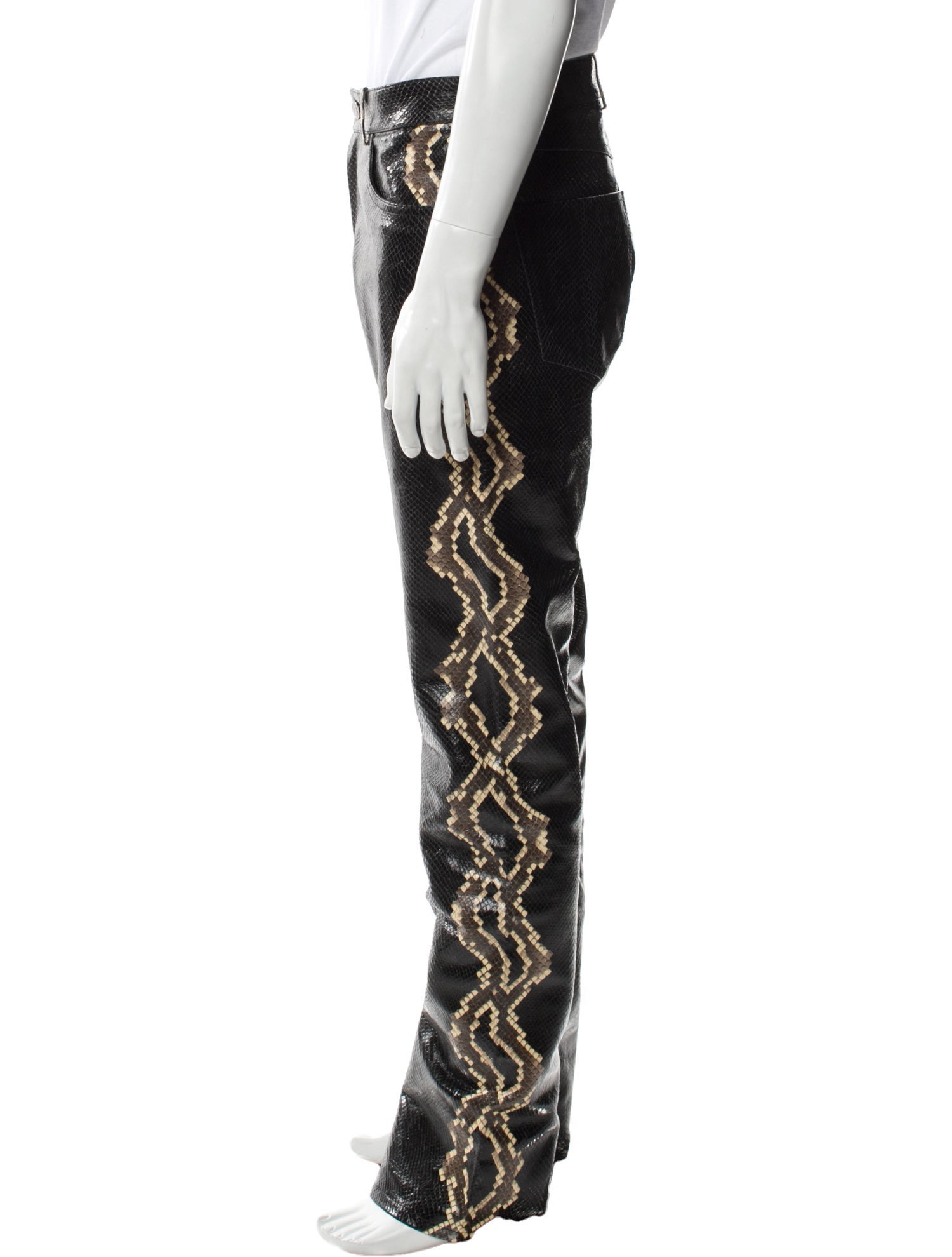 Bally Calf Leather Pants w/ Tags