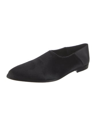 Bally Ponyhair Fur Trim Loafers