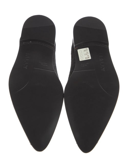 Bally Ponyhair Fur Trim Loafers