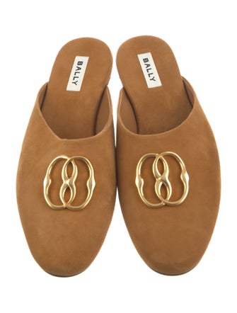 Bally Suede Slides