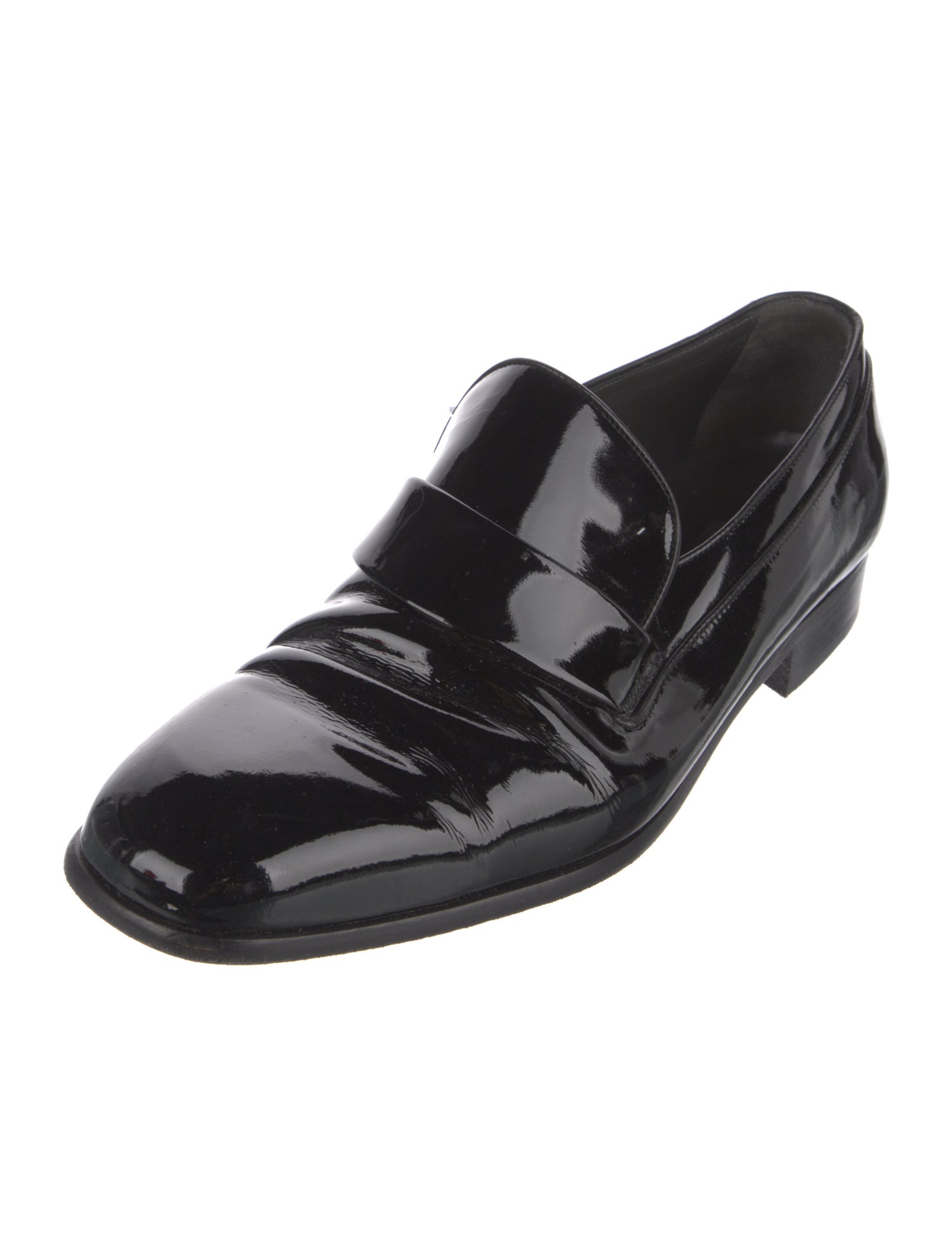 Bally Patent Leather Dress Loafers