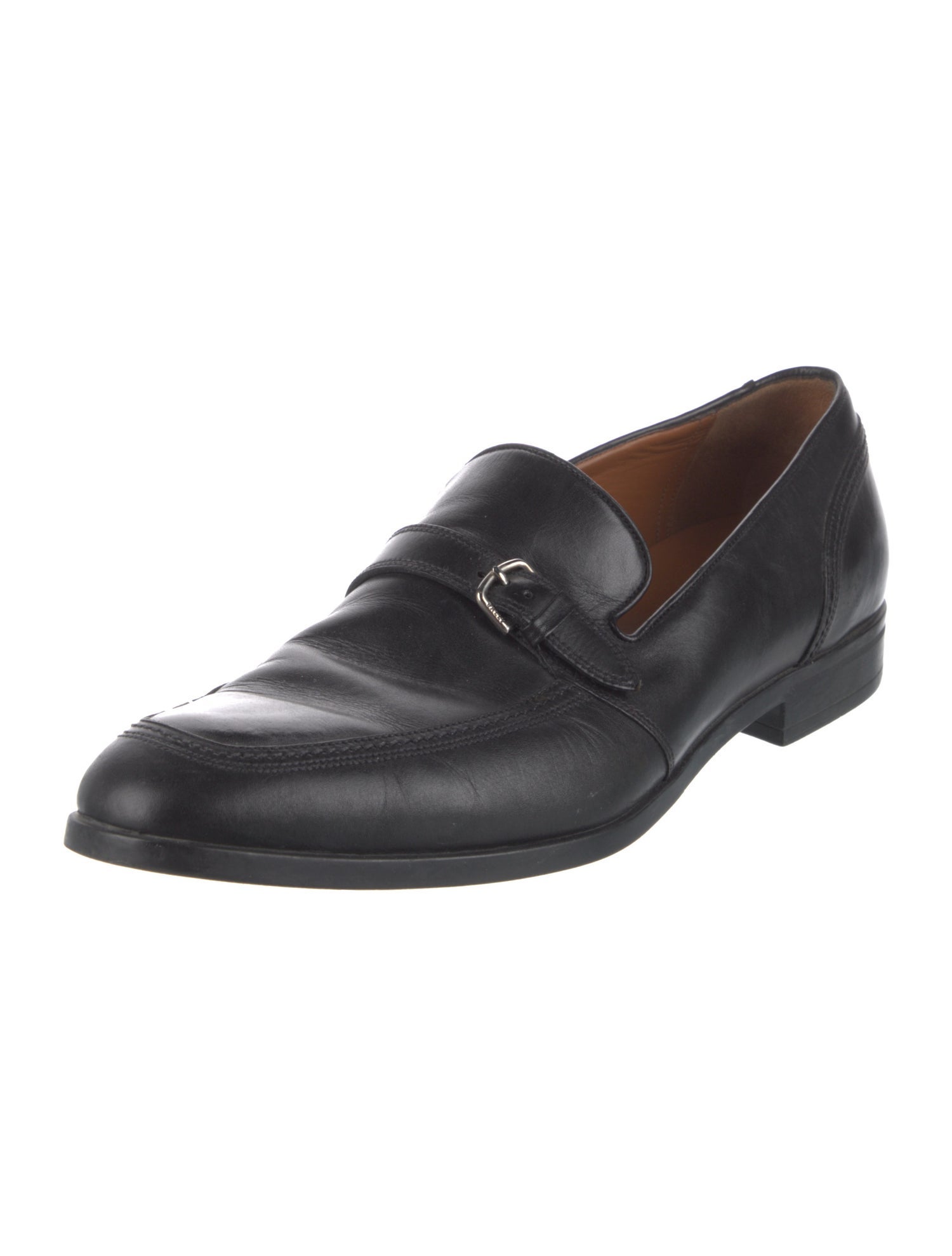 Bally Leather Dress Loafers