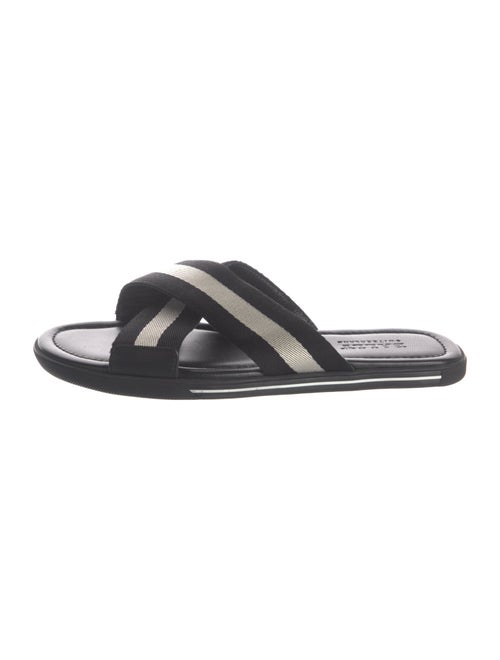 Bally Leather Printed Slides