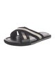 Bally Leather Printed Slides