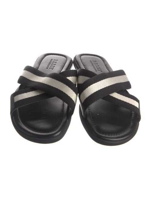 Bally Leather Printed Slides