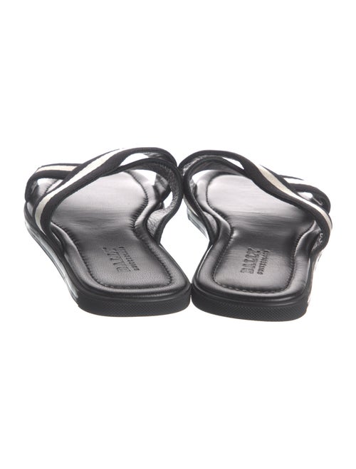 Bally Leather Printed Slides