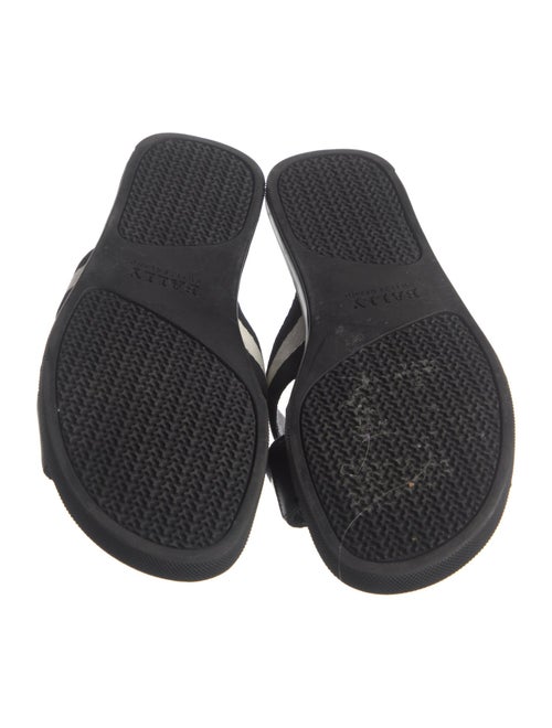 Bally Leather Printed Slides