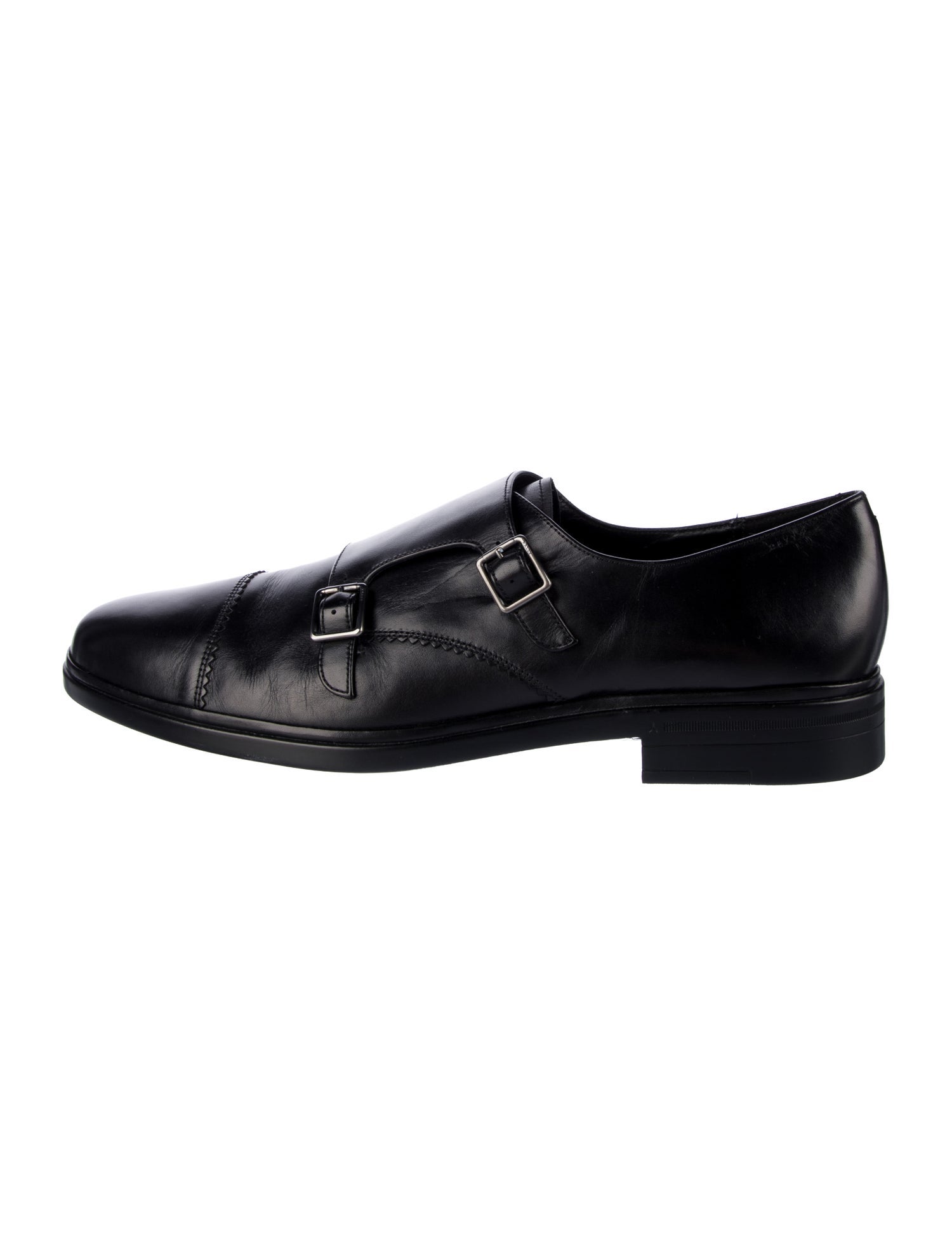 Bally Leather Monk Straps