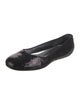 Bally Sequins Animal Print Ballet Flats