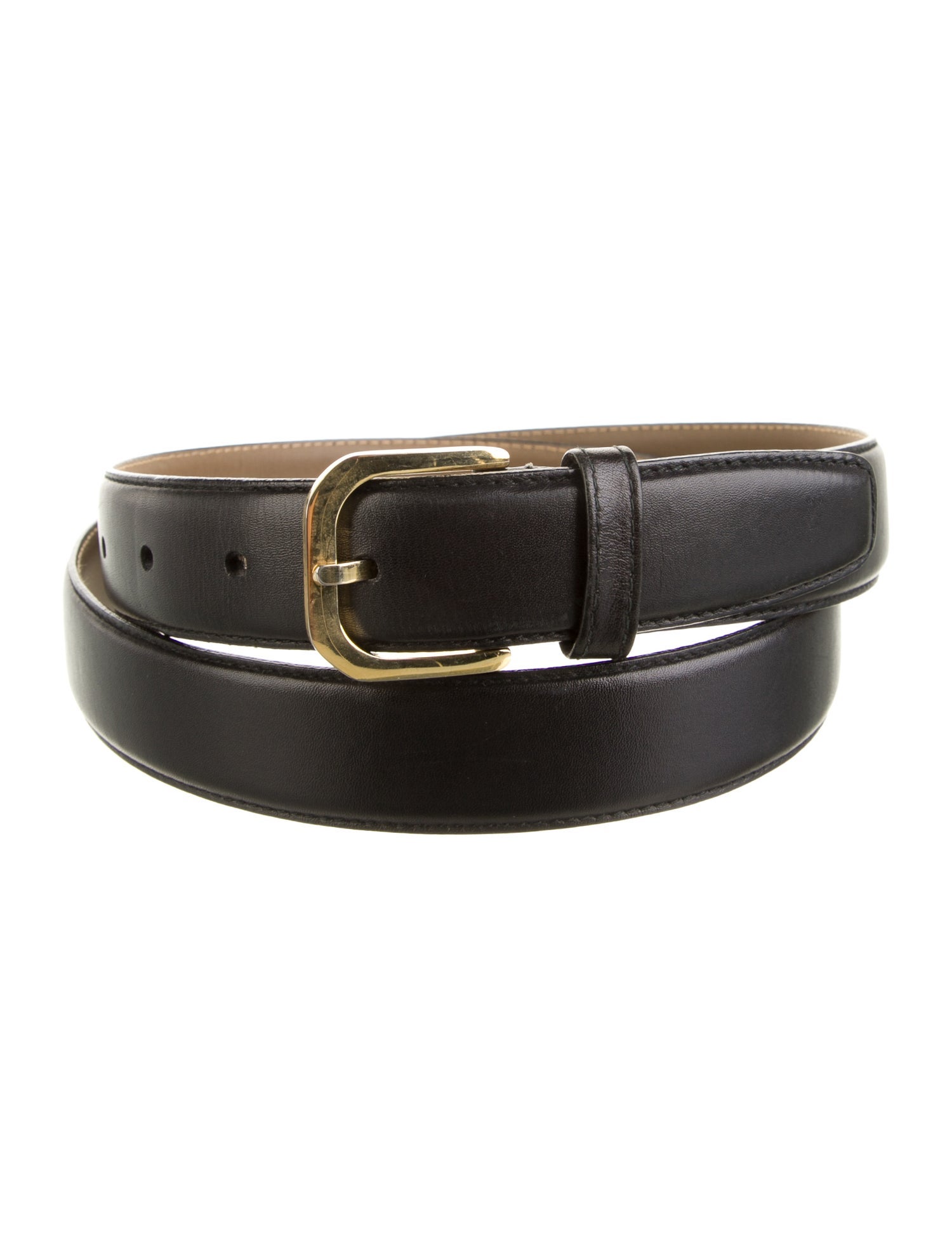 Raf Simons Leather Velcro Belt - Black Belts, Accessories