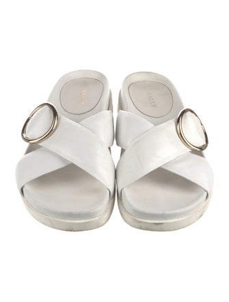 Bally Leather Slides