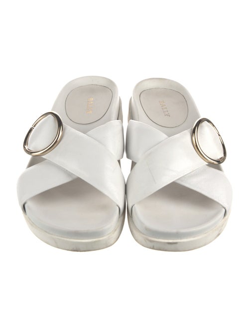 Bally Leather Slides