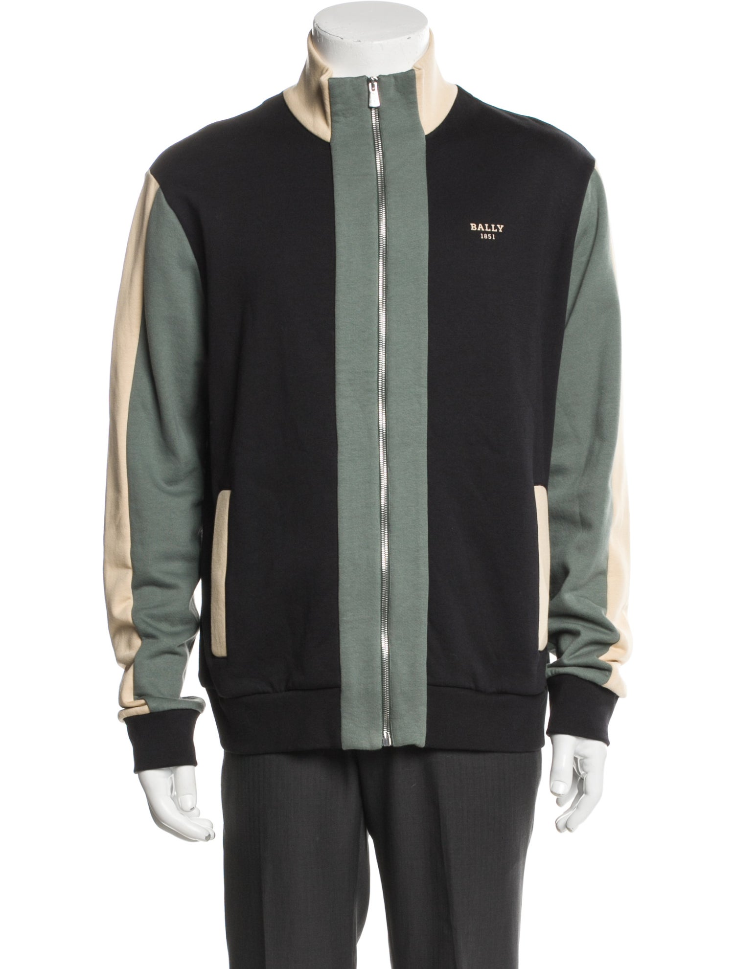 Bally Colorblock Pattern Jacket