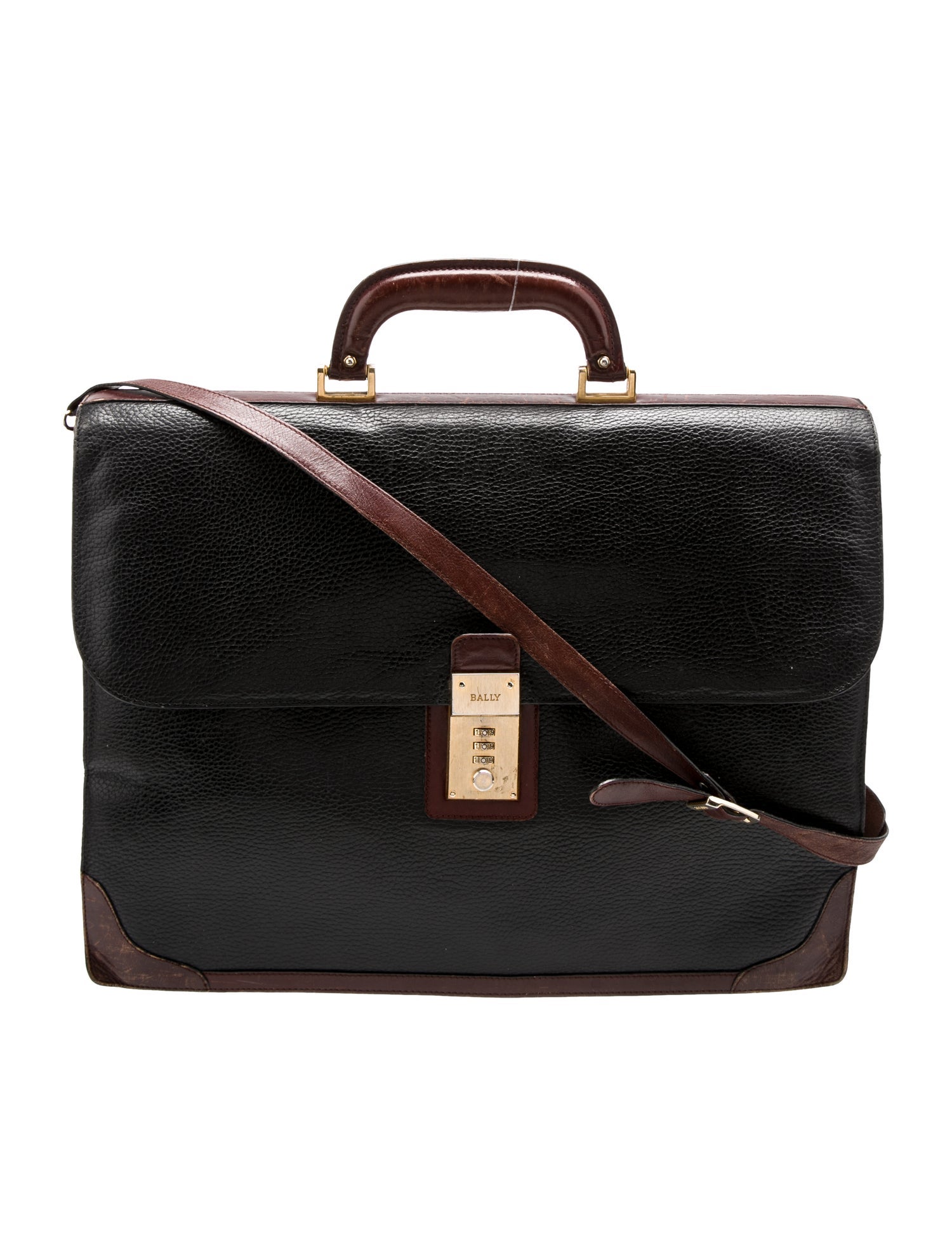 Bally Leather Briefcase