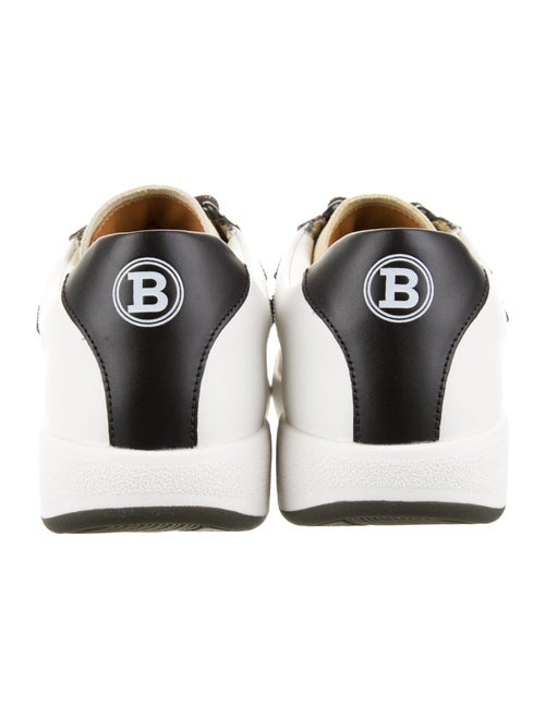 Bally Leather Printed Sneakers