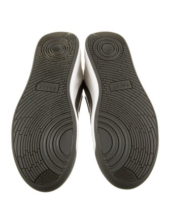 Bally Leather Printed Sneakers