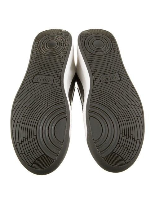 Bally Leather Printed Sneakers