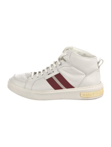 Bally Sneakers Leather Striped 11