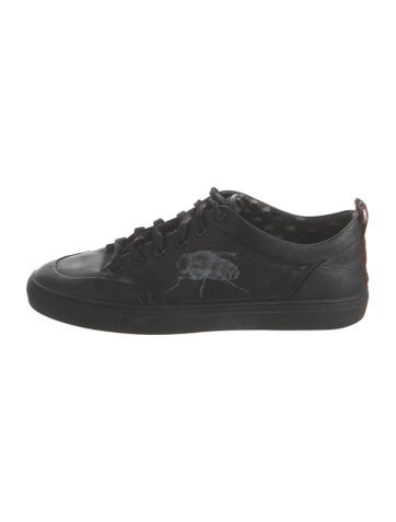 Bally Sneakers Leather Graphic Print 11.5