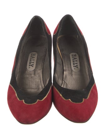 Bally Suede Pumps