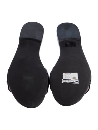 Bally Leather Slides