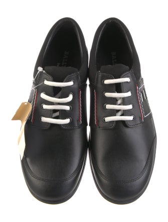 Bally Leather Printed Sneakers