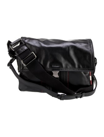 Bally Leather Messenger Bag