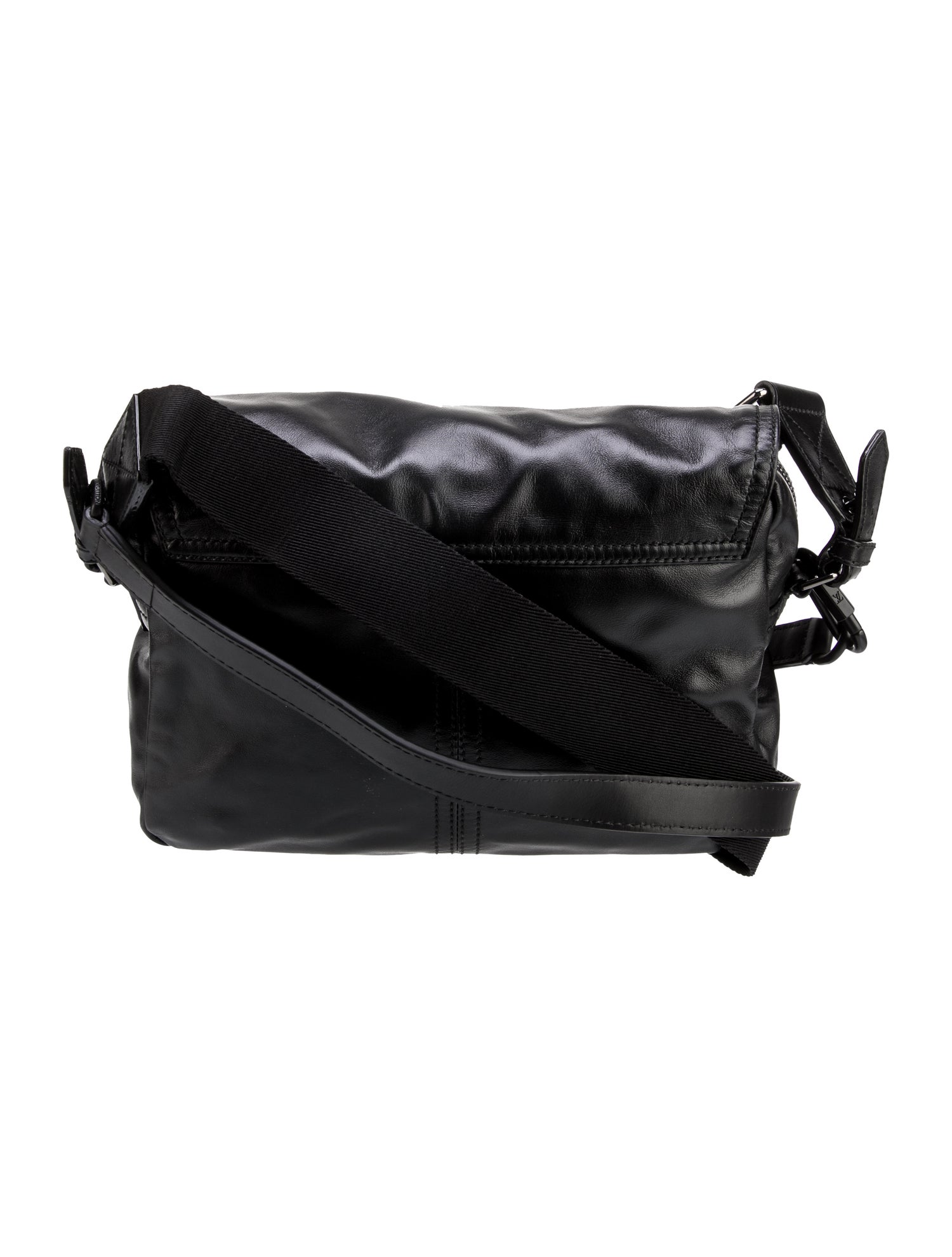 Bally Leather Messenger Bag