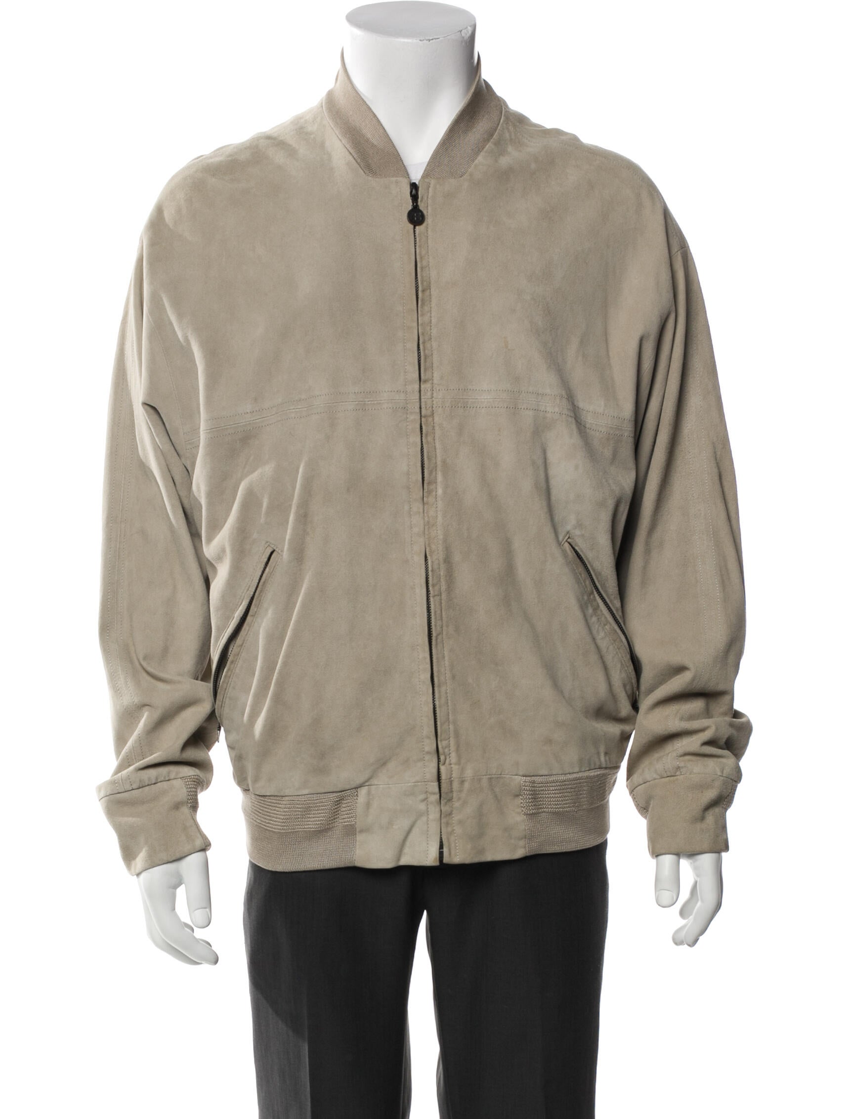 Bally Leather Bomber Jacket