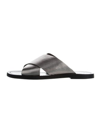 Bally Leather Slides