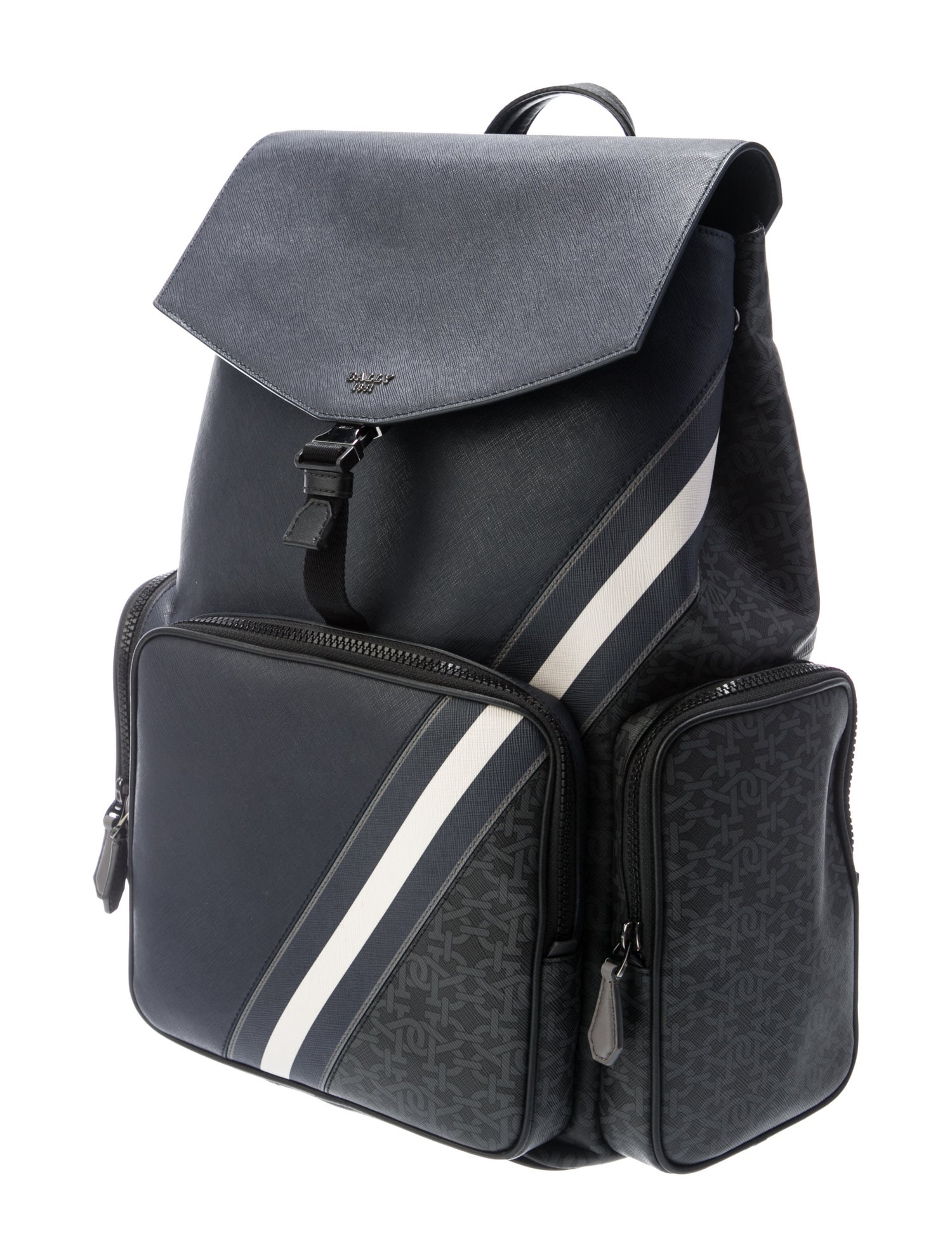 Bally Saffiano Leather Backpack