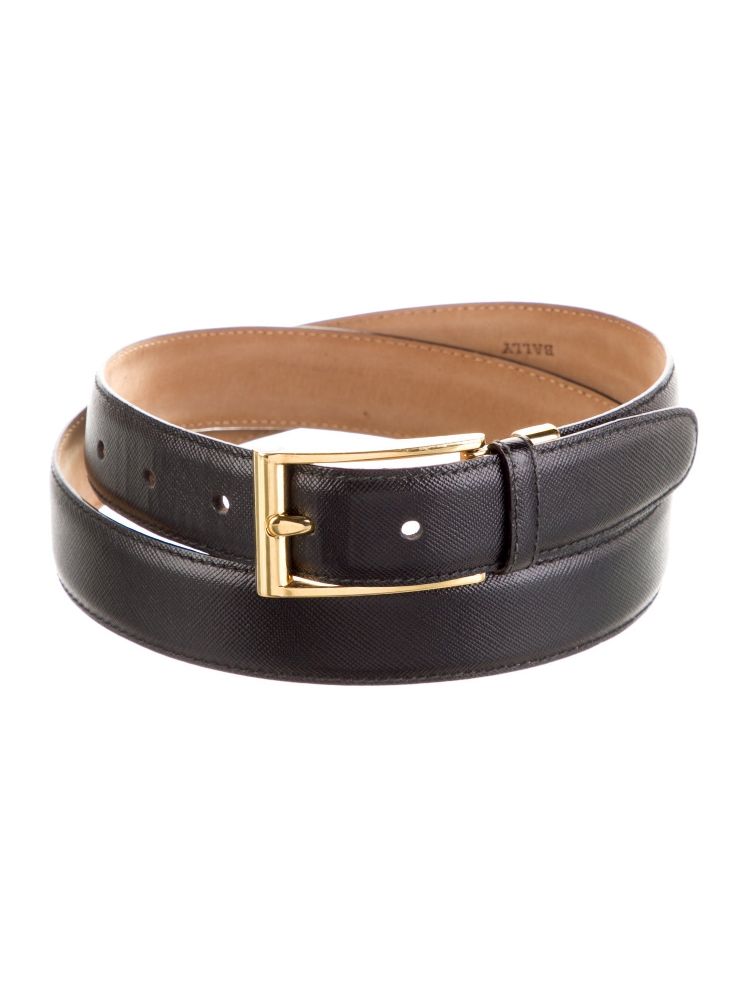 Bally Saffiano Leather Belt