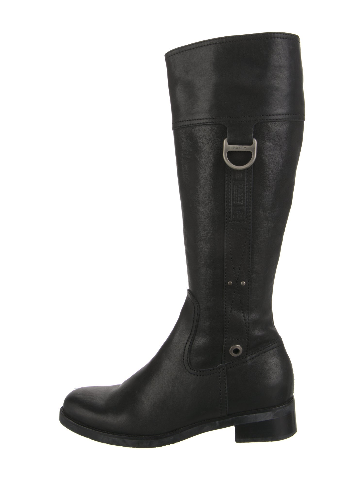 Bally Leather Riding Boots
