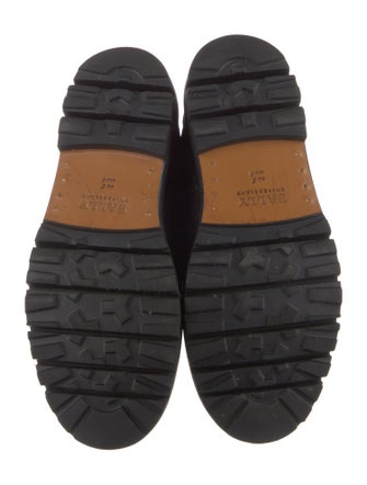 Bally Leather Combat Boots